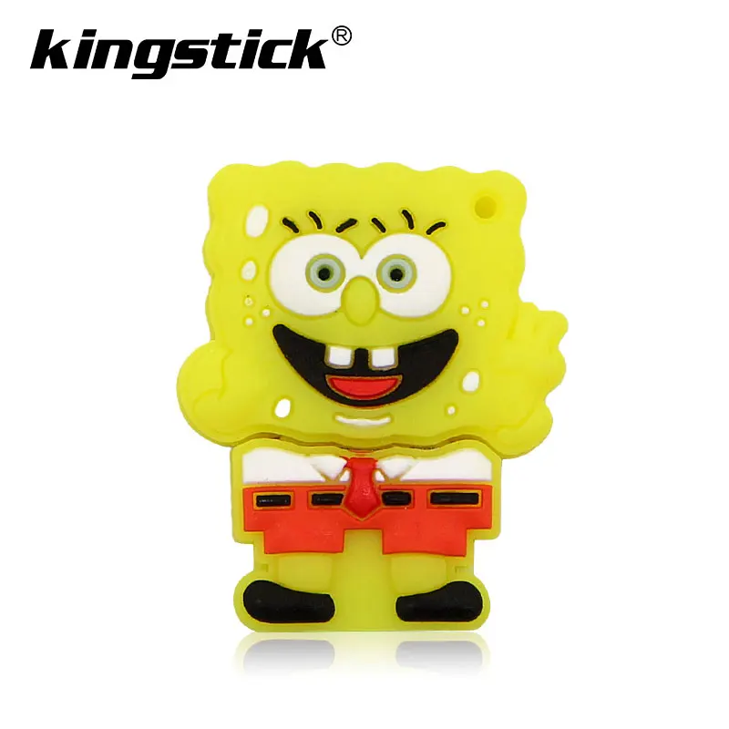 Pendrive 4GB 8GB 16GB 32GB 64GB USB Flash Drive Cute Spongebob Patrick together U disk lovely creative Cartoon pen drive Pendrive 4GB 8GB 16GB 32GB 64GB USB Flash Drive Cute Spongebob Patrick together U disk lovely creative Cartoon pen drive