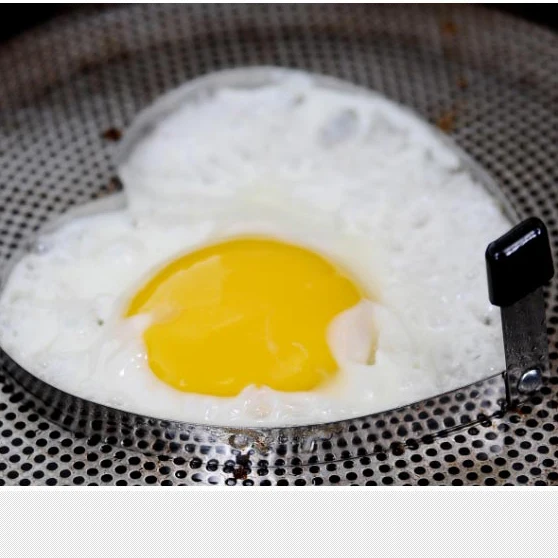 

1 PCStainless Steel Heart Cartoon Fried Egg Frame Breakfast Mold Kitchen Tool Egg And Pancake Rings