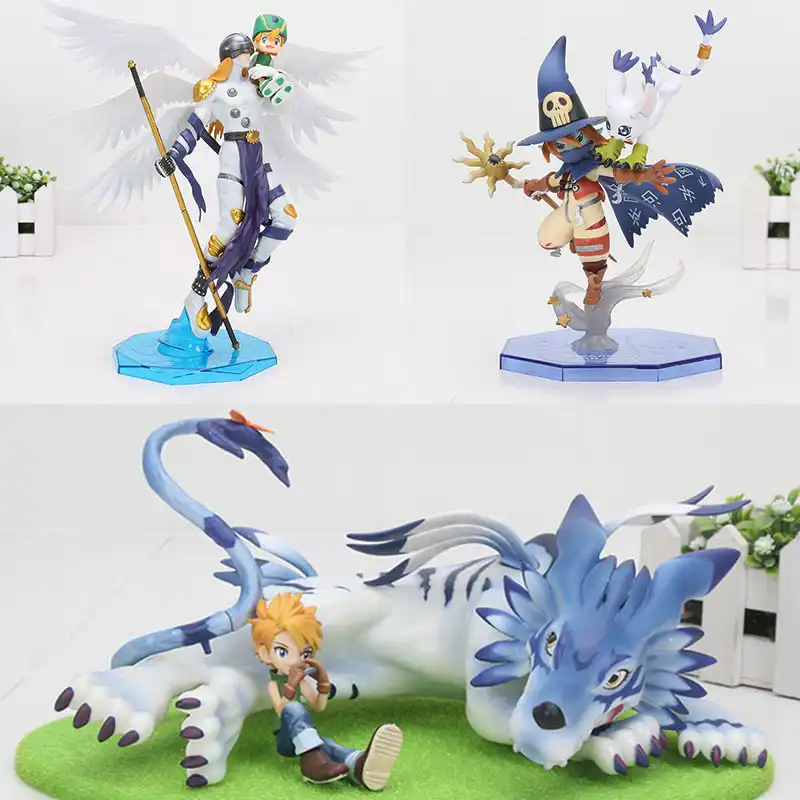 Digimon Adventure Digital Gabumon Yamato Figure Angemon Wizarmon Digimon Adventure Digital Gabumon Yamato Figure Angemon Wizarmon