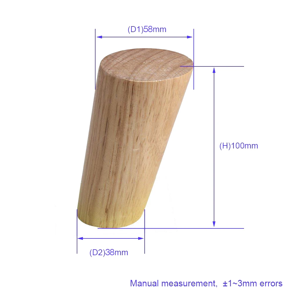 4 шт. дубовая древесина 100x58x38 мм мебельные ножки надежные диагональные боковые крепления шкаф стол диван ножки железные прокладки винты