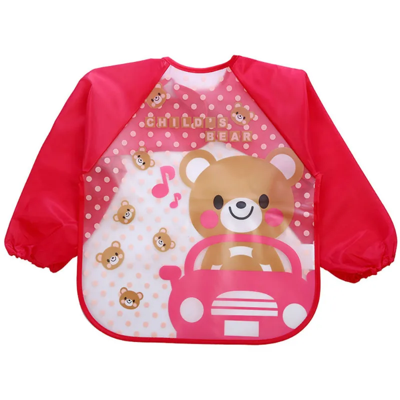 

Boy Girl Kids Bibs Waterproof Aprons Saliva Cartoon Bib Burp Feeding Bandana Aprons
