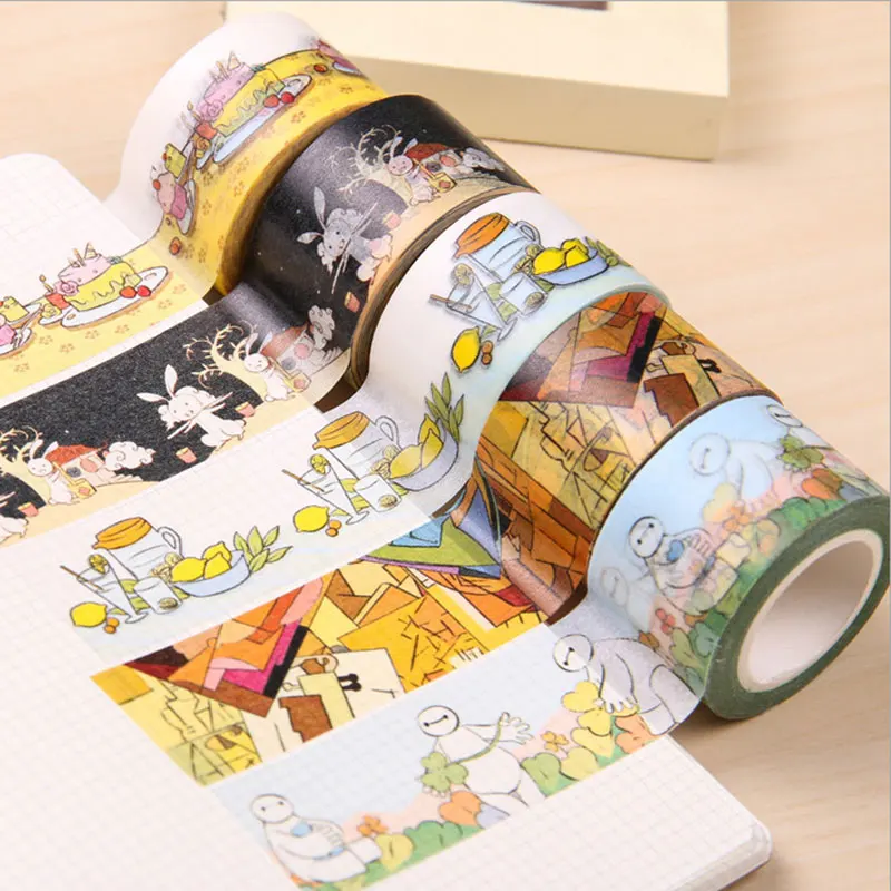 25mmX10m Cute Kawaii Washi masking Tape Japanese Washi Tape Diy