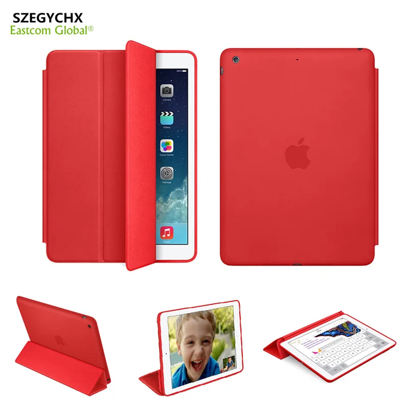 Tablet Case For iPad 2 3 4 Cover PU Leather Smart Case For iPad 4 3 2 Ultra Thin Auto Sleep Wake Shell A1458 A1459 A1460 A1396