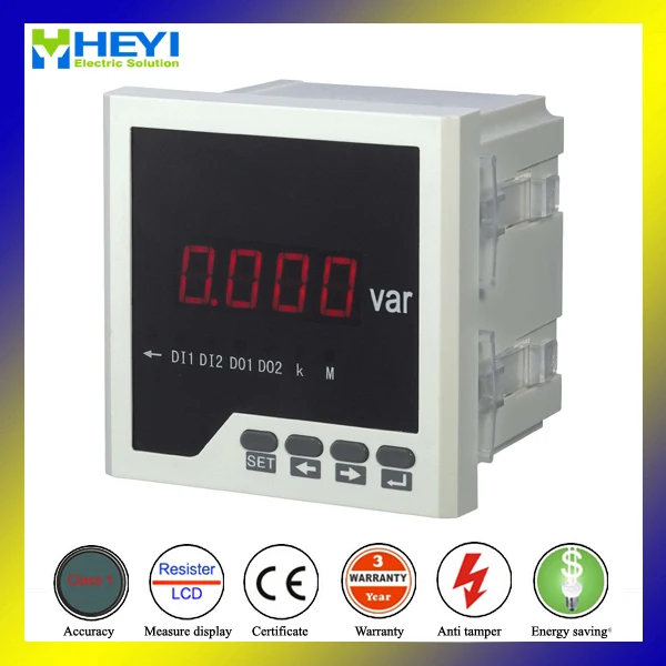 

RH-Q31  96*96mm   single phase digital reactive power meter  panel monitor meter