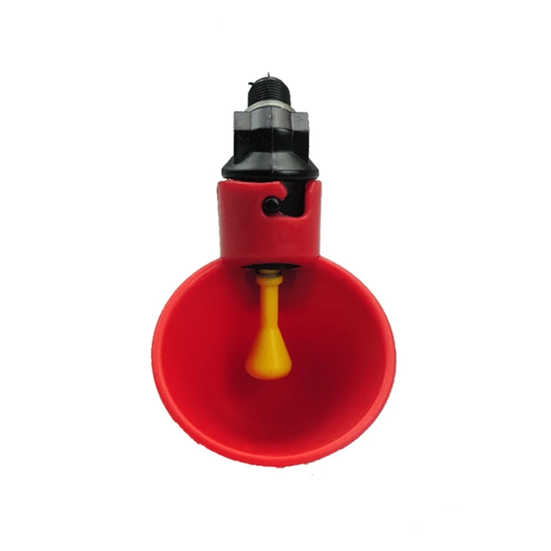 

Birds Water Bowl Drinking Fountains Flock Automatic Poultry Watering Chicken Hanging Cup for Backyard Chicken Drinker Cups
