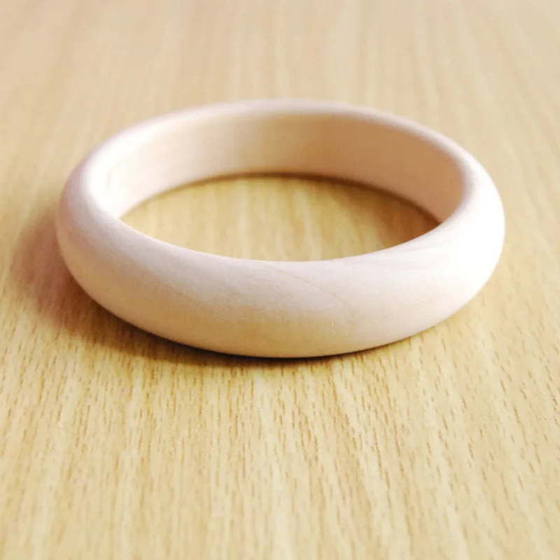 1 шт. наручный браслет из необработанного дерева ширина 2 см 6 60 см|unfinished wooden bangles