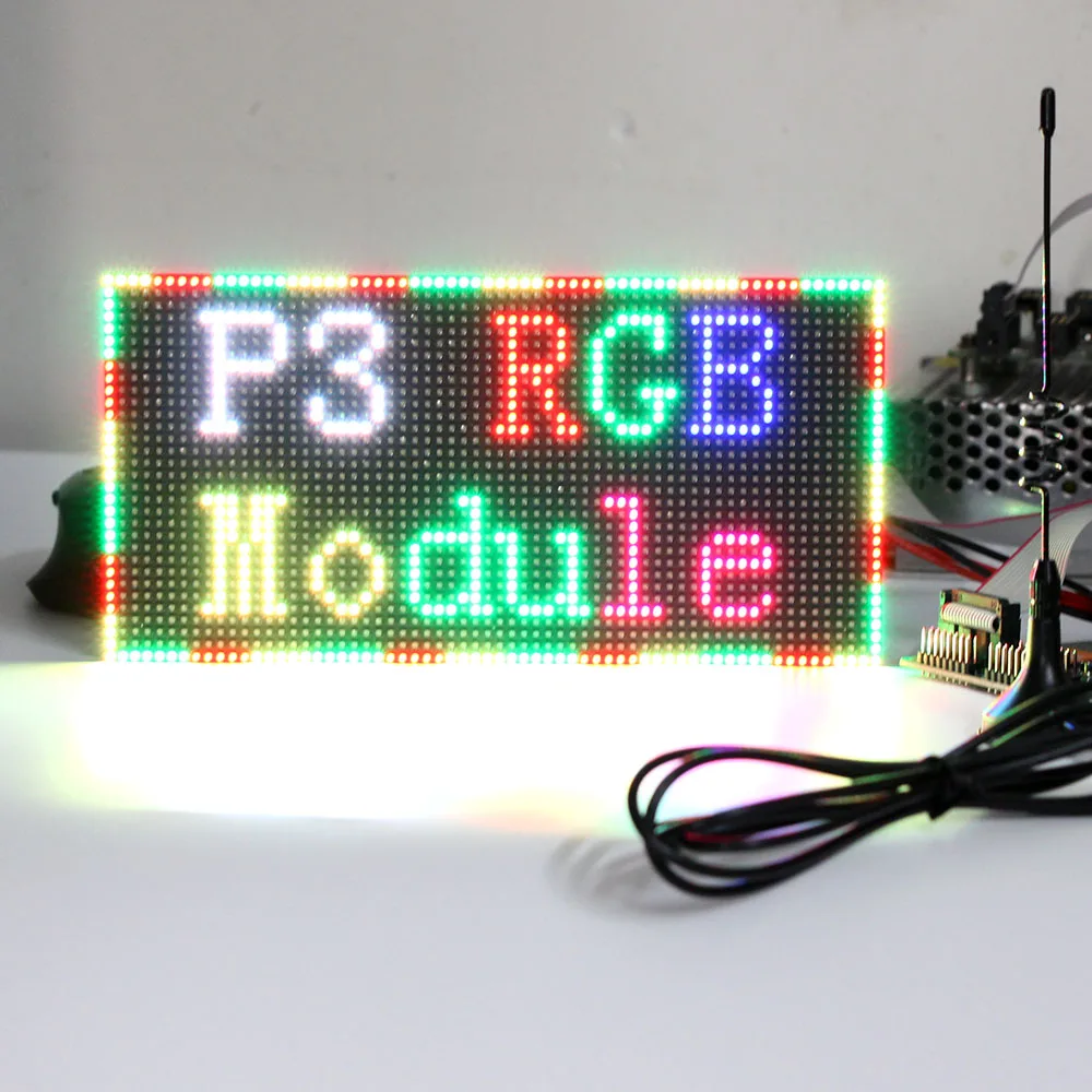P3 закрытый полноцветный светодиодный дисплей модуль 64*32 Пиксели, SMD RGB P3 Светодиодные панели 1/16 сканирования Высокая обновления, p4 p5 p6 P10