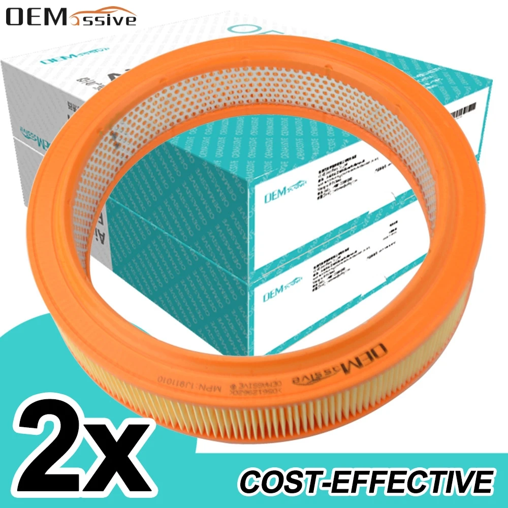 

2pcs Air Filter For VW CORSAR SCIROCCO DERBY CARAT DASHER VENTO PANEL II Box SEAT CORDOBA A830X9601DBA 860X9601AA A840X9601ARA