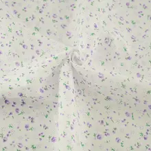 Хлопок ткань шитье украшение домашний текстиль Скрапбукинг Лоскутная Печать простой и простой цветочный дизайн Tecido художественная работа