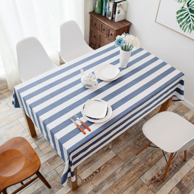 

Simanfei Table Cloth Korean Pastoral Coffee Table Tablecloth Cotton and Linen Rectangular Modern Minimalist Hot Sale Table Cloth