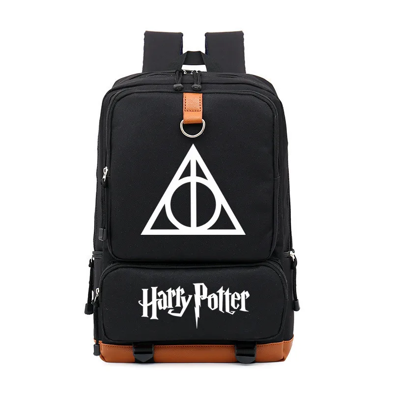 Новая волшебная школьная сумка Shool Slytherin Deathly Hallows для мальчиков и девочек женская