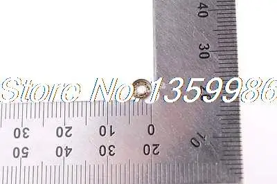 10 шт. 5x2x1.5 мм радиальный не запечатаны шарикоподшипник серебряный тон для электрический