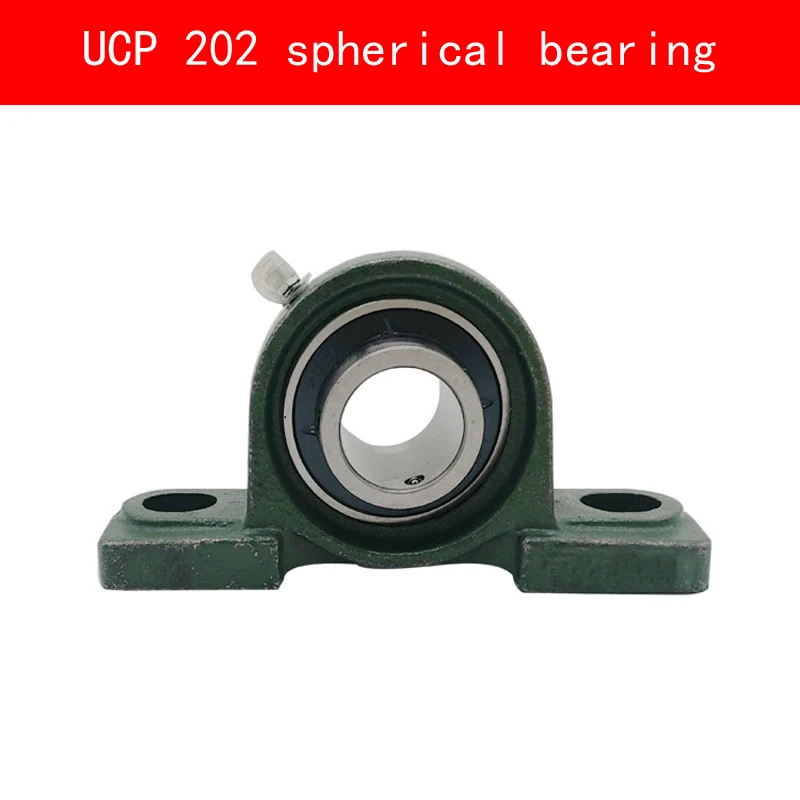 UCP 202 vertical spherical bearing for diameter 15MM shaft