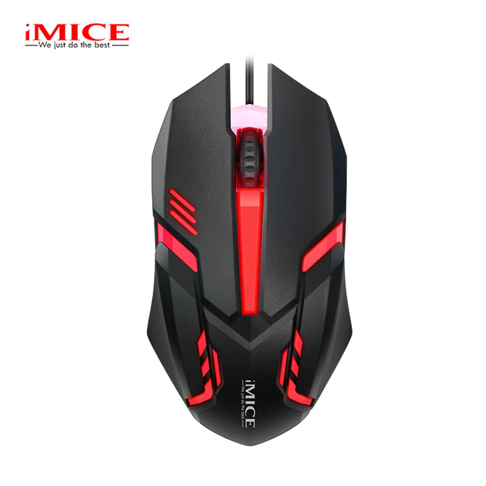 

iMICE M6 Professional Wired Gaming Mouse Wired USB Optical LED Ergonomic Game Mice 1000DPI For PC Laptop Computer Mouse Gamer