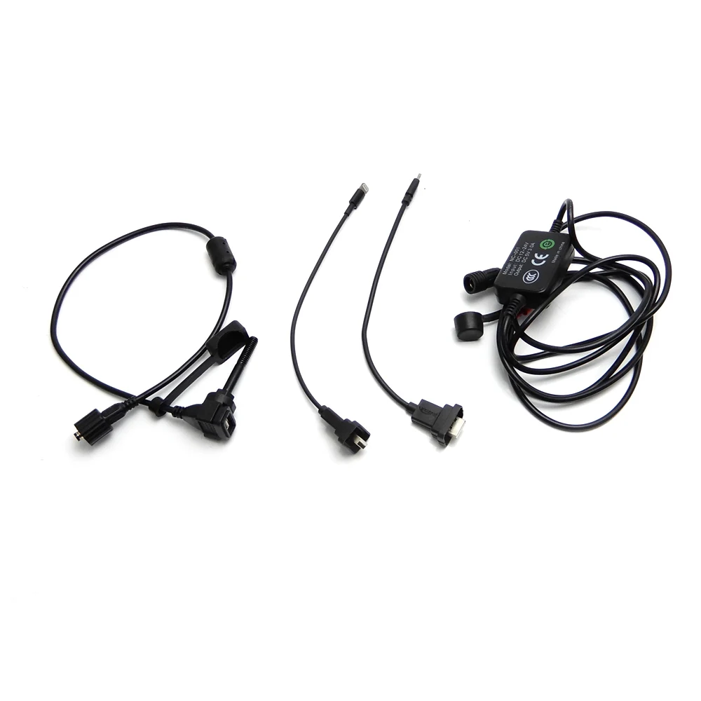  KEMiMOTO Für BMW R1200GS Motorrad Navigation Universal Handy Halter Halterung GPS mit USB Ladegerät