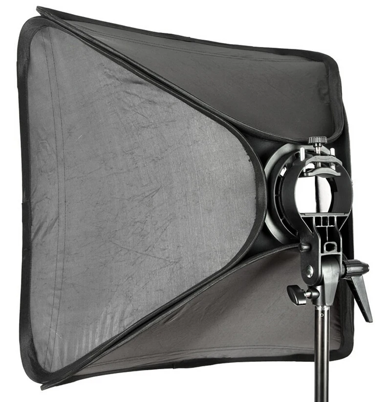 Софтбокс для фотостудии Godox 60x60 см + s образный кронштейн Bowens держатель крепление
