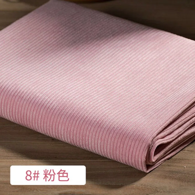 100 см* 150 см 8 нейлоновая полиэфирная Вельветовая ткань без растягивания однотонная одежда диванные подушки ткань ручная работа сделай сам - Цвет: 8