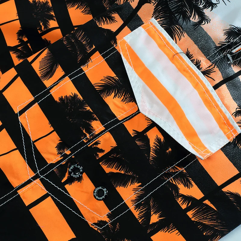 Быстросохнущая Для мужчин Шорты для женщин брендовые летние Сёрфинг дрейфующих Плавание Костюмы кокосовое Ёлки Купальные костюмы Пляжные шорты Для Мужчин's Пляжные шорты для будущих мам