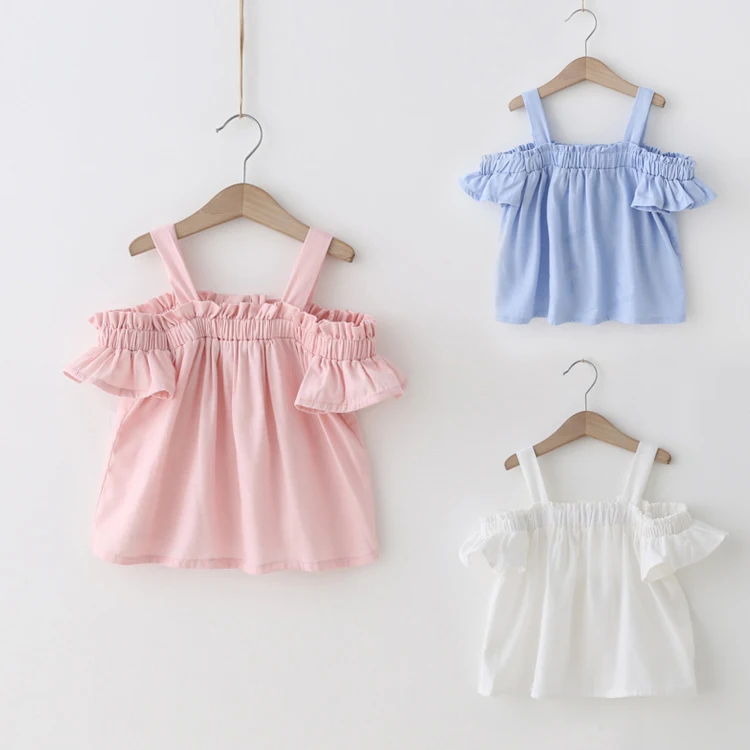 Newborn Baby Girl Kids Toddler Suspender Strap Halter Backless Short
