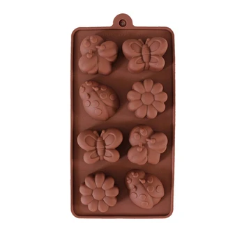 

Beetle Bee Butterfly Silicone Cake Mould Fondant Cake Chocolate Silicone Molds Chocolate Forms Soap Mold Handmade DIY Cake Mold