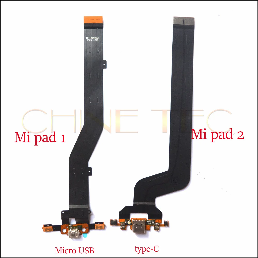 

1pcs for Xiaomi Mi Pad 1 Micro USB & Mi pad 2 Type-C Dock Charger Connector Charging Port Flex Cable for Mipad 1 Mipad2