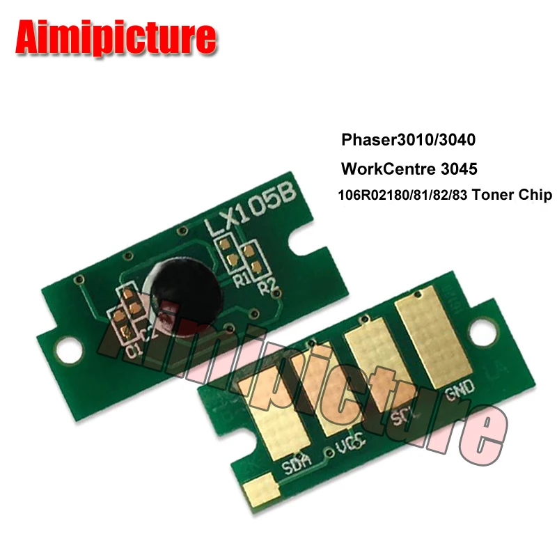 Чип тонерного картриджа Phaser 3010 3040 WorkCentre 3045 для Xerox 2 3 K Русская версия 106R02183 чип