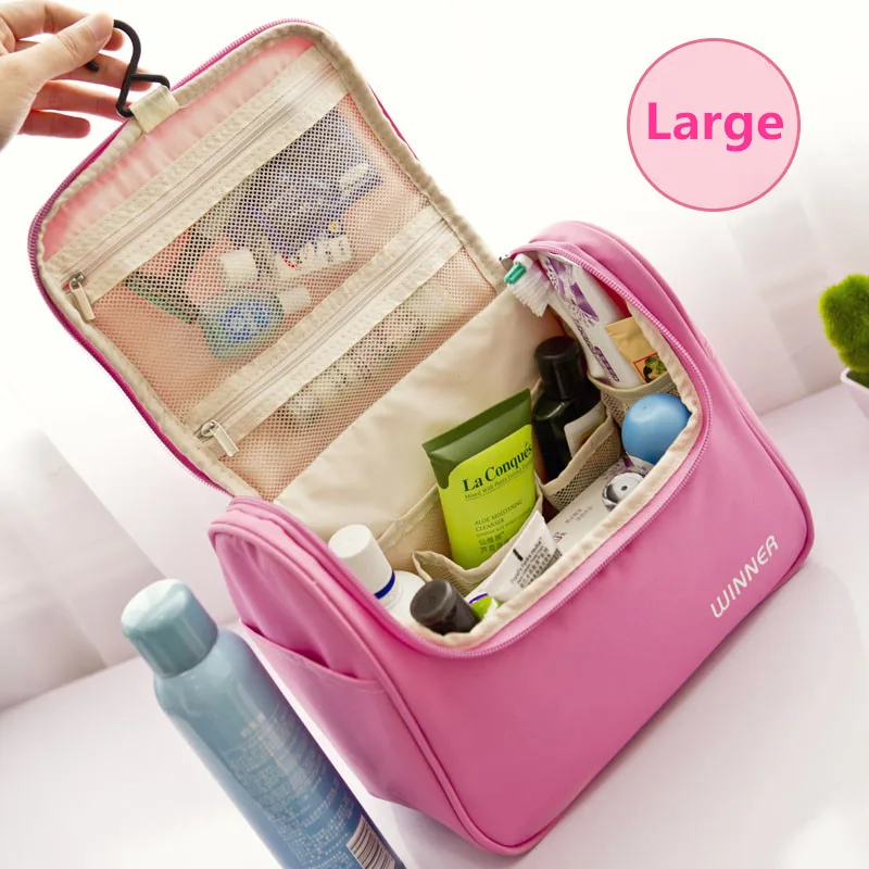 Travel Large Cute Oxford Toiletry Bag Makeup Organizer Pouch Big Women