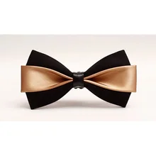 Новейшие мужские классические плотные галстуки-бабочки для отдыха, деловые рубашки с бантом, галстуки-бабочки, аксессуары для свадебной вечеринки