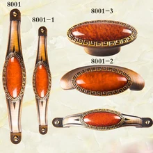 Antique Cabinet Drawer Handle Bronze Door Handle Chest Dresser Vintage Pull Knob 4 pcs/lot desser pull bronze drawer cabinet knob 64mm antique brass vintage furniture door handle 2 5 retro shaky drop ring handle pull