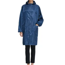 1 шт. Темно-синие татуировки одежда с капюшоном пыле Антистатические Куртка комбинезоны Защитная одежда для татуировки Permant Макияж инструмент