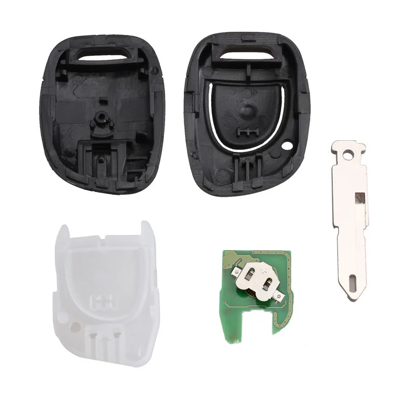 Dandkey 1 Кнопка Автомобильный Дистанционный ключ ASK PCF7946 чип 433 МГц для Renault Master Kangoo Clio
