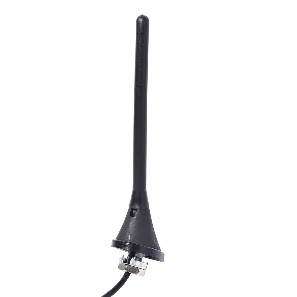 Roof antenna 16V-Look AM/FM integr. amplifier 20cm cable DIN connecto
