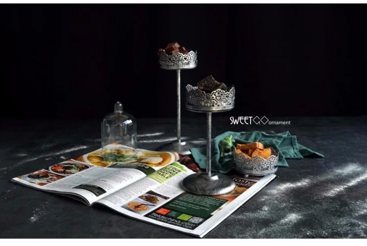 Silver Cupcake stand (2)
