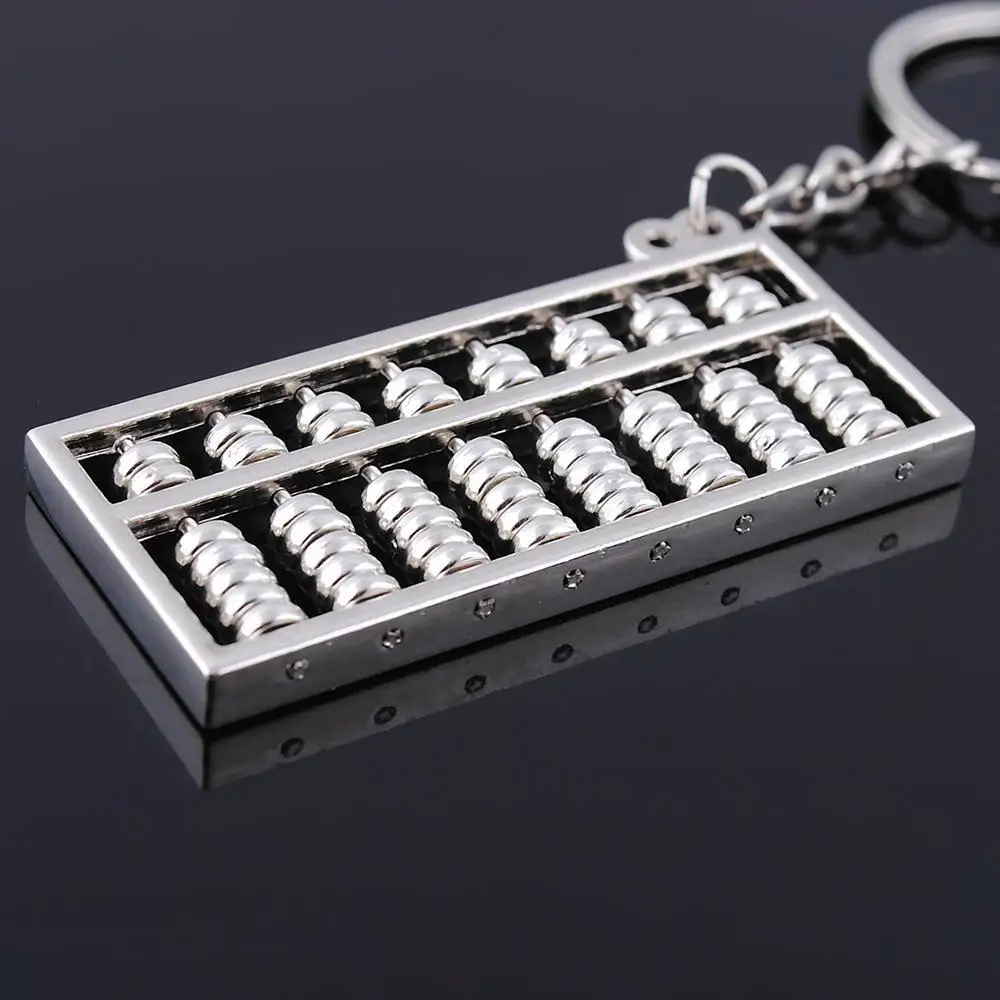 

Fashion Abacus Keychain Calculator Accounting Special Purpose Tool Keychain Simulation Abacus Key ring Men Women Gifts K087