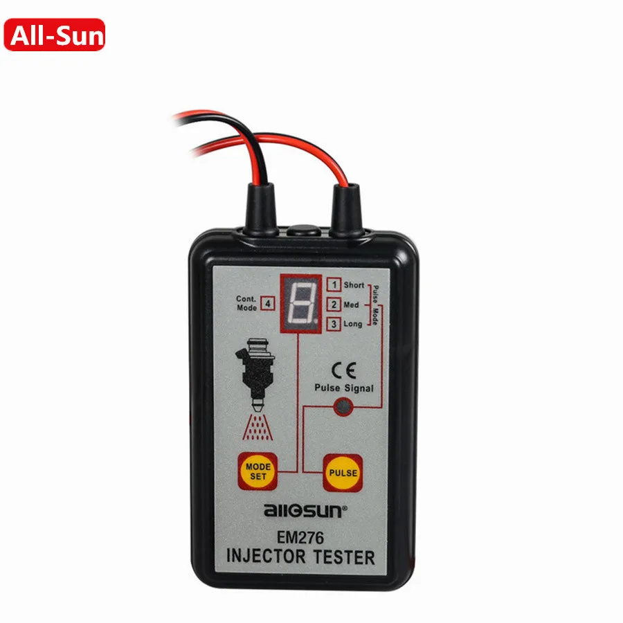 All Sun EM276 Professional Injector Tester Fuel Injector 4 Pulse Modes