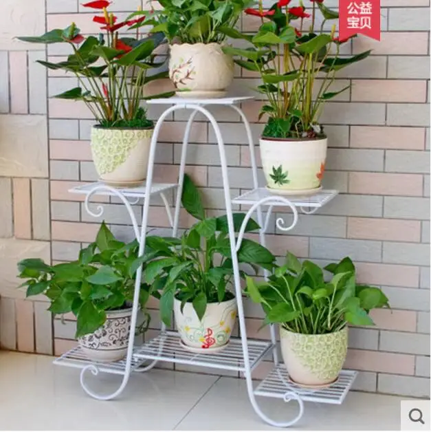 

Flower shelves multi-storey indoor special balcony racks