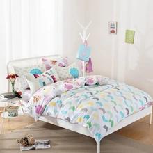 MEILUO Spring And Summer Rural Small Broken Flower Cotton Covered Four-Piece Suit
