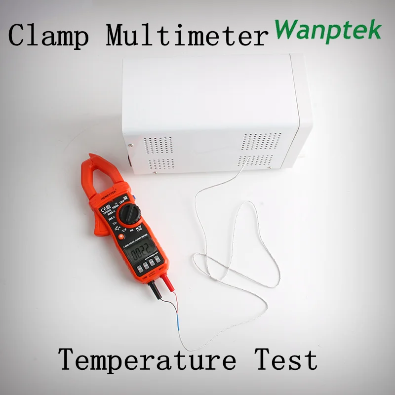 

NonContact Ammeter Voltmeter Clamp Multimeter AC DC Temperature Tester Professional Meter Digital Multimeter HK588E