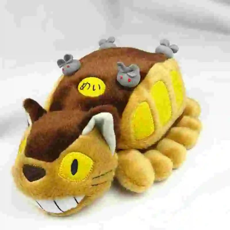 

30cm Totoro Catbus My Neighbor Ghibli Cat Bus Plush Toys Stuffed Doll