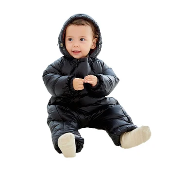 

Baby Girl boys romper long sleeve Thick warm Jumpsuit Newborn Baby Boy Zipper Jumpsuit Baby Winter Cute Rompers Overalls 12M-3T