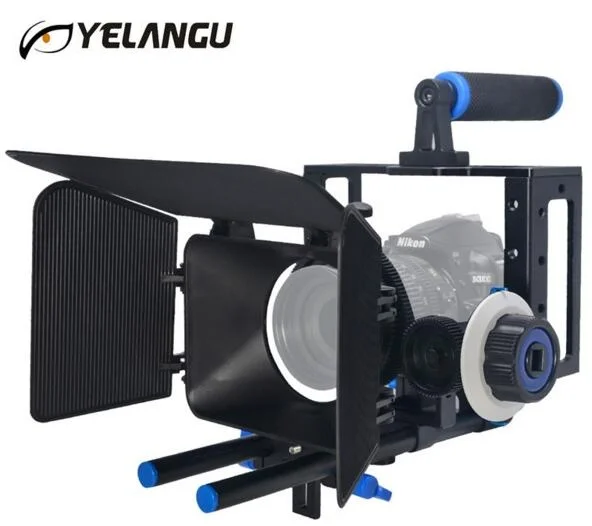 YELANGU C100 Aluminum Camera Video Cage Movie Kit Film