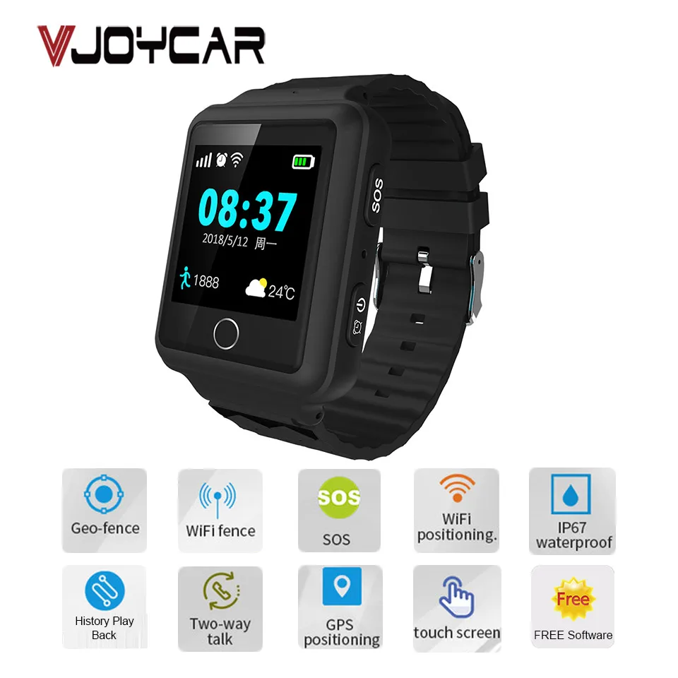 Modern GPS Tracker Watch Tkstar For Children Elderly Students SOS