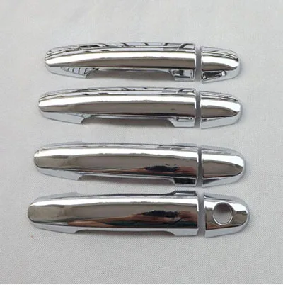 8 шт. хромированные накладки на дверную ручку для Toyota COROLLA 2008 2010 2012|chrome door|door handle