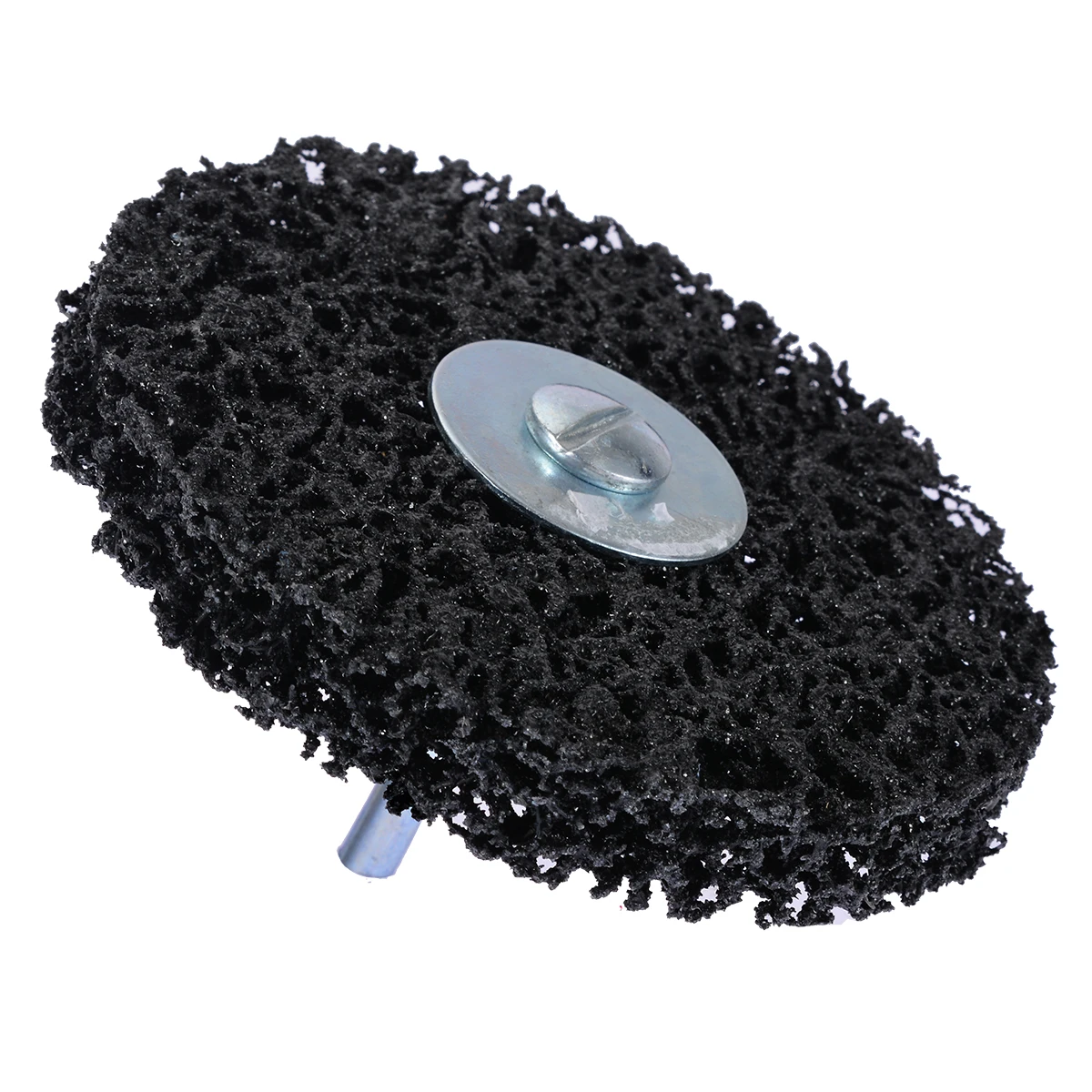 1Pcs 100mm Poly Strip Wheel Paint Rust Remover 6mm Shank Clean Angle Grinder Discs For Polishing Tools