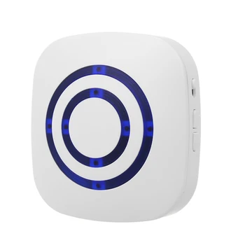 

Smart Motion Sensor Alarm Wireless Doorbell Home Security Infrared Detector Alert Kits w/ 2 PIR Sensors 1 Receiver LED Indicator