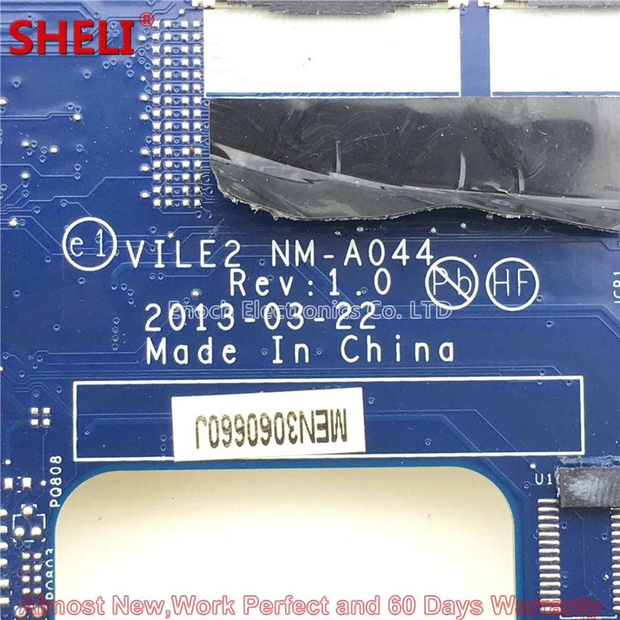 04Y1299 11S0C17695Z Laptop Motherboard For Lenovo ThinkPad Edge E531 VILE2 NM-A044 s989 HM77 DDR3 4