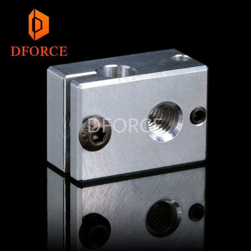 DFORCE 3D принтер запчасти V6 нагреватель Блок для сенсорных картриджей E3D HOTEND titan