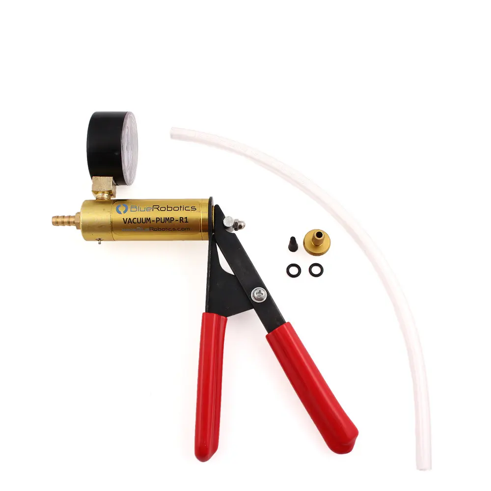 

Sealing Test of ROV Underwater Vehicle with Manual Vacuum Pump