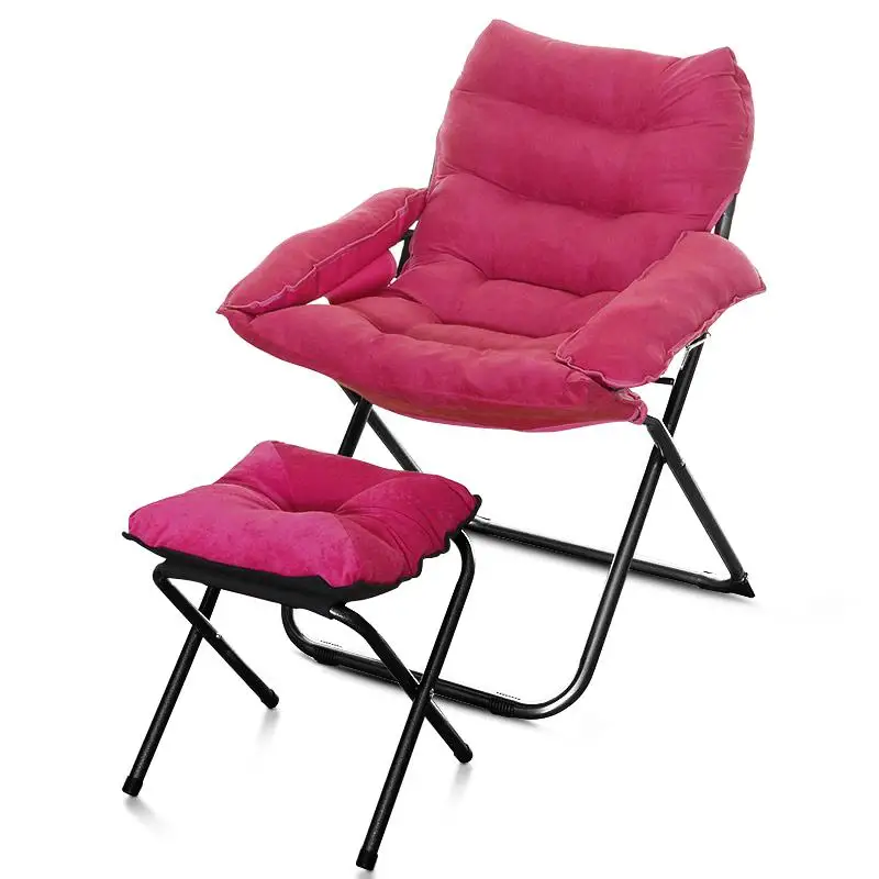 Кресло для отдыха, складной шезлонг, домашний Балконный ланч-брейк, Сиеста, стул, офисное студенческое спальное место для беременных женщин, кресло для отдыха - Цвет: style 18