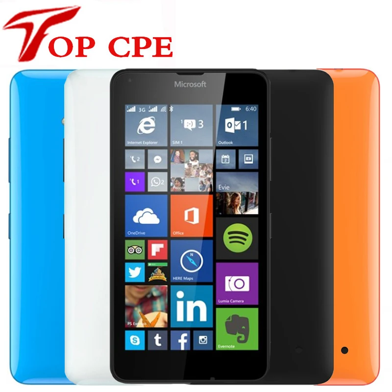 Original Unlocked Nokia Microsoft Lumia 640 Quad core 8GB ROM 1GB RAM 8MP Windows mobile phone